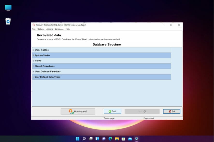 How to repair a corrupted database in SQL Server
