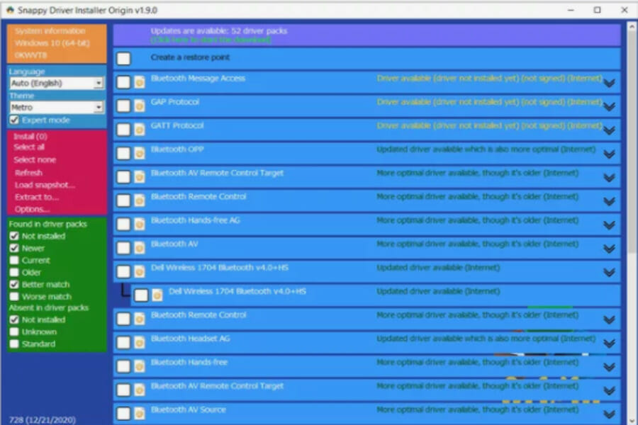 snappy driver di aggiornamento gratuito per windows 11 snappydriver free driver updater