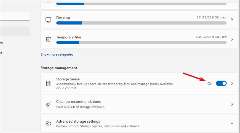 storage sense windows 11 best tweaks 