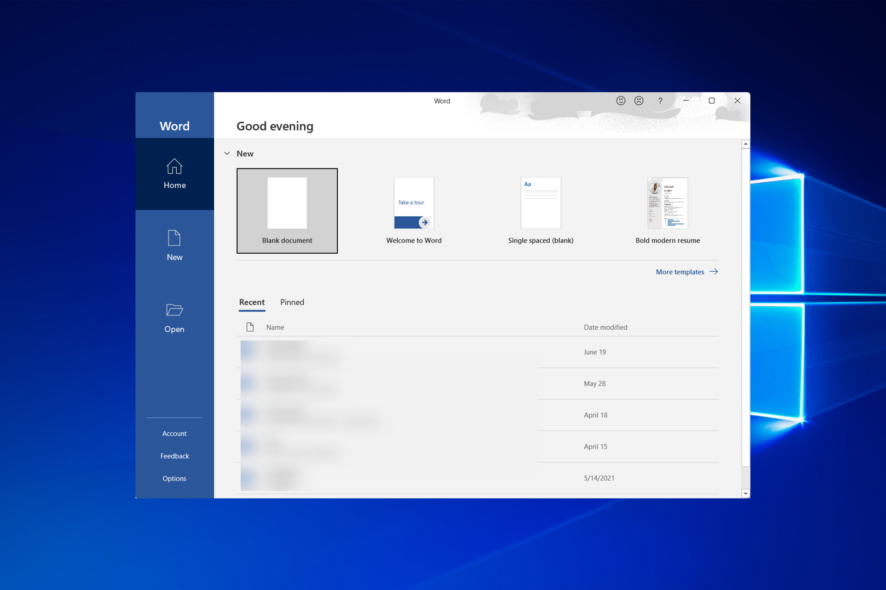 windows-10-word microsoft office not opening