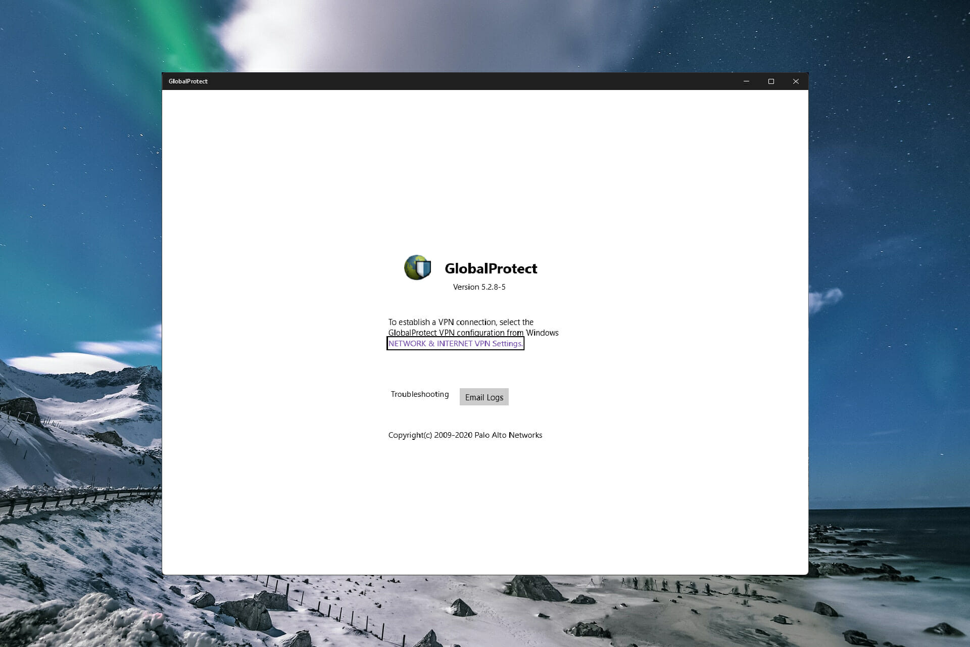 Feature image GlobalProtect VPN for Windows 11.