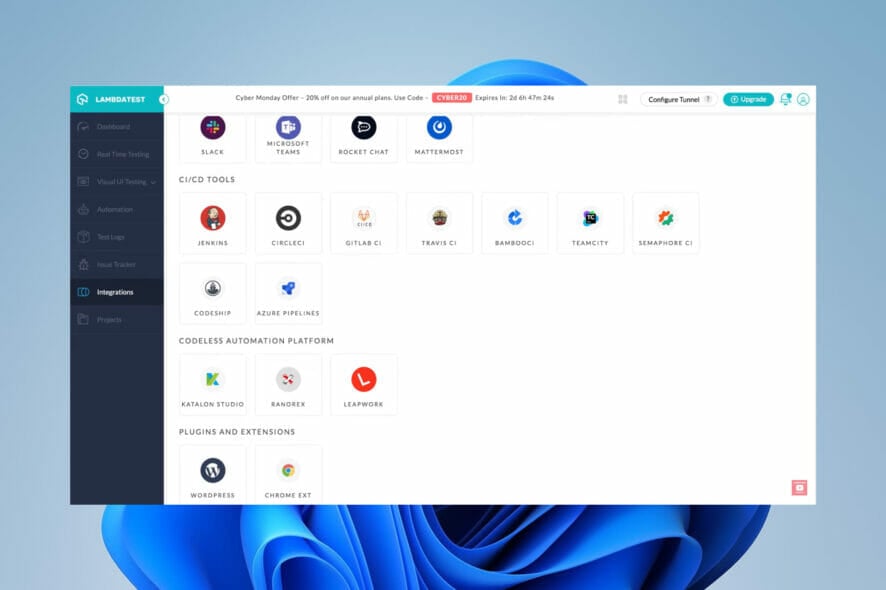 lightweight browser for developers