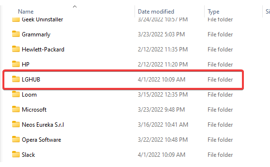 g pro wireless not showing up in logitech gaming software