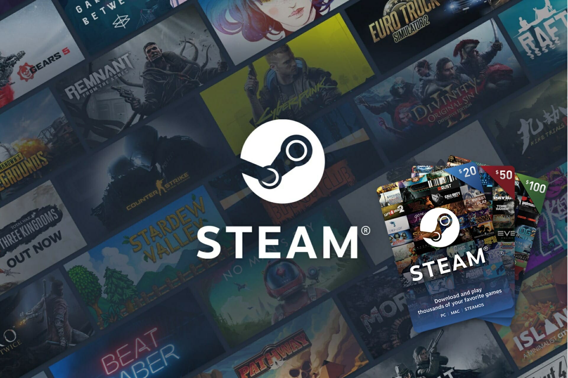 Steam gift cards scam