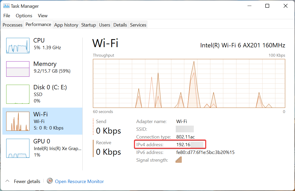 IP address