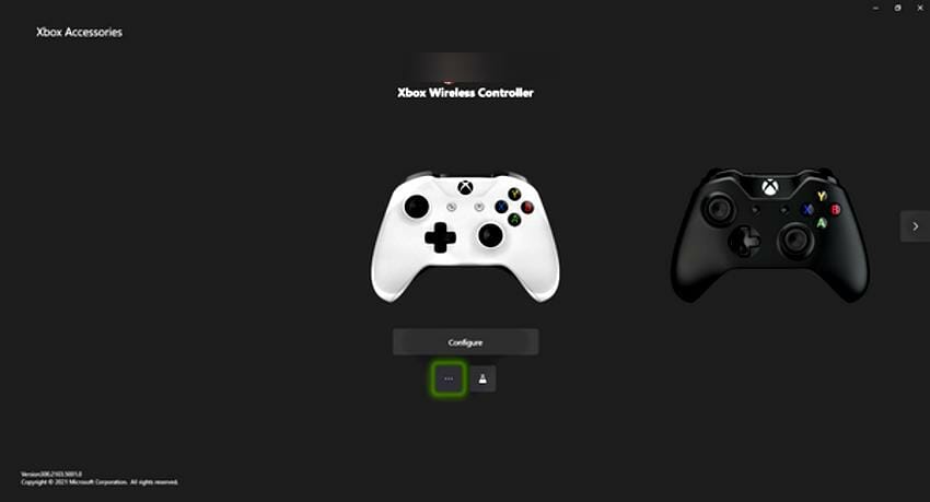 controller settings