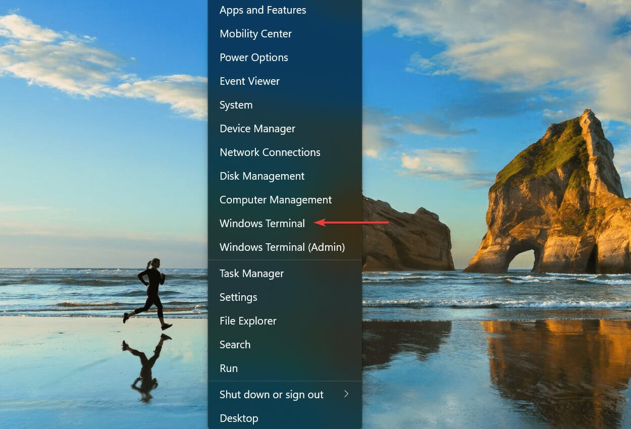 Windows Terminal to find find windows 11 ip adress
