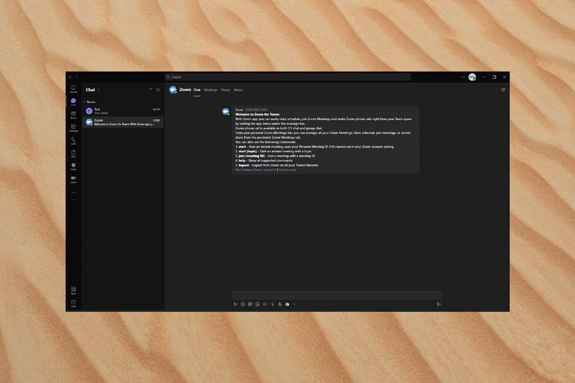 Feature image stop Microsoft Teams from opening in browser.