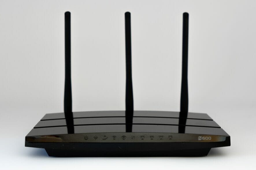 Windows can’t get the network settings from the router