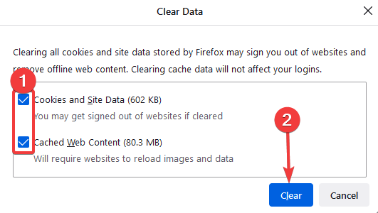 data check boxes firefox