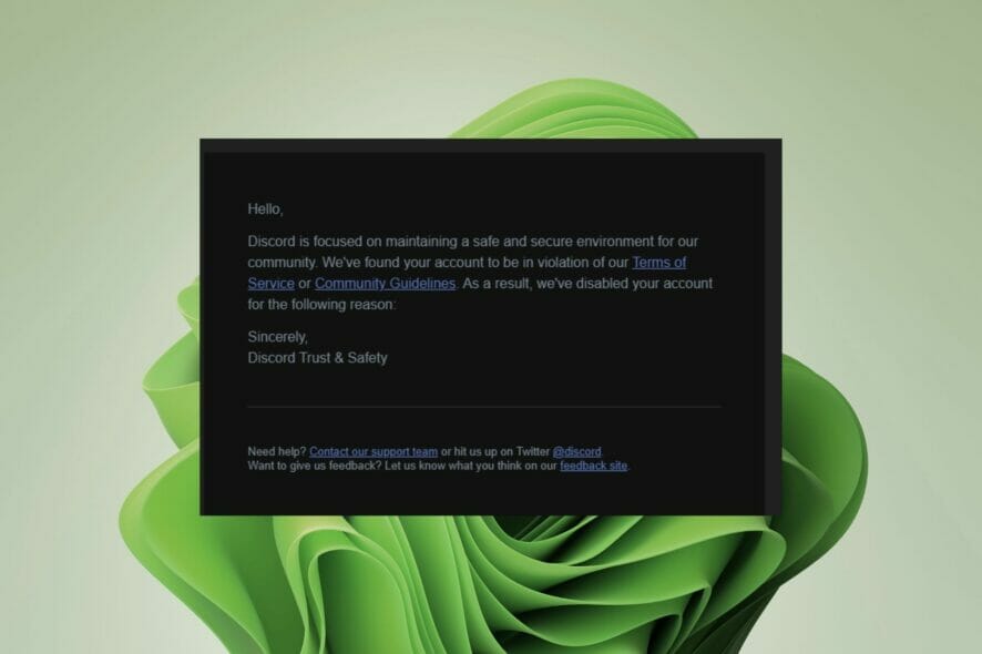 disable discord account
