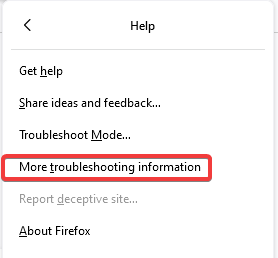 firefox more options