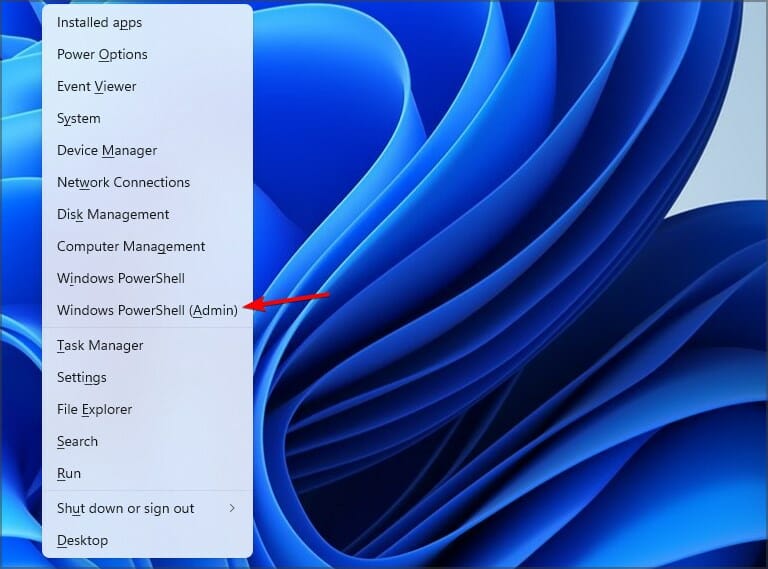 powershell windows 11 run as admin
