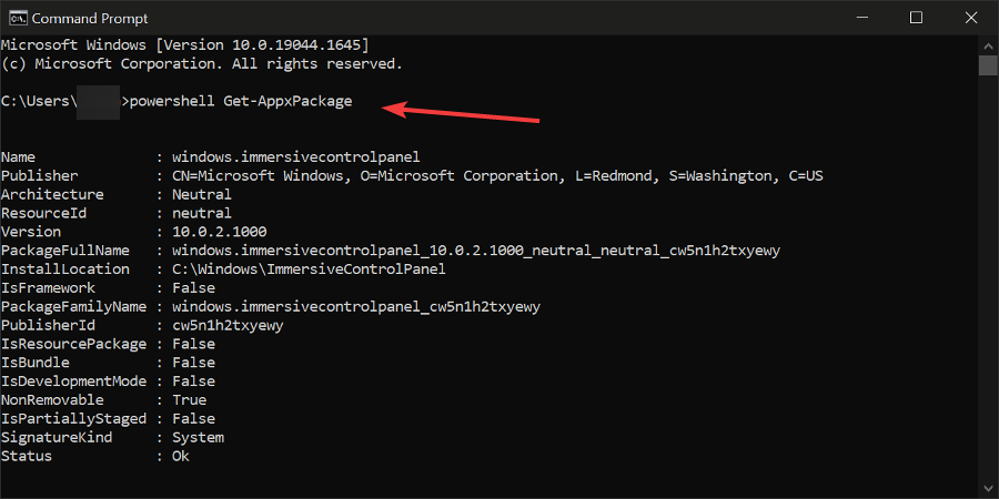 cmd command get app