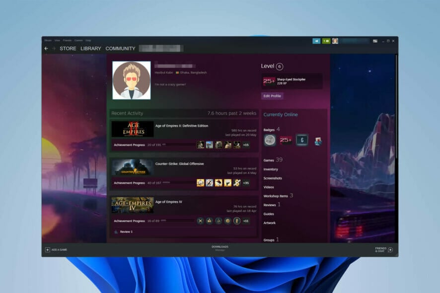 best steam profile backgrounds featured