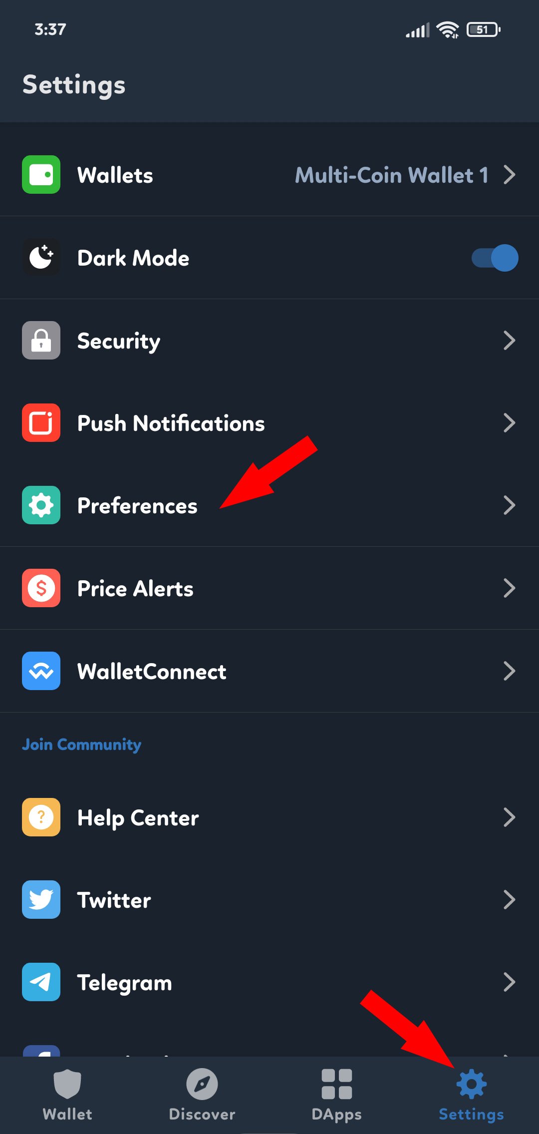 browser not working on trust wallet