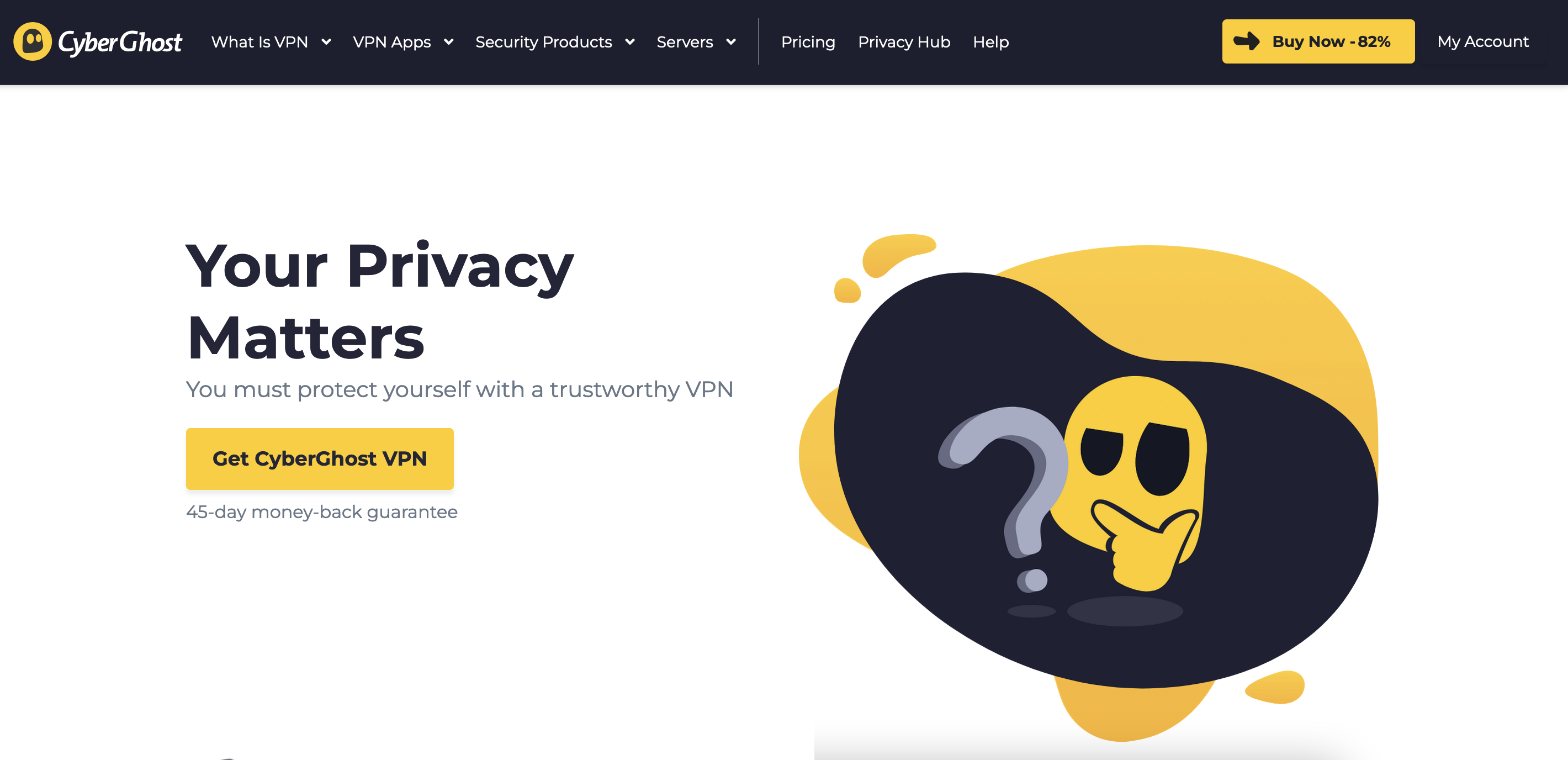 CyberGhost is one of the best vpn for microsoft 365