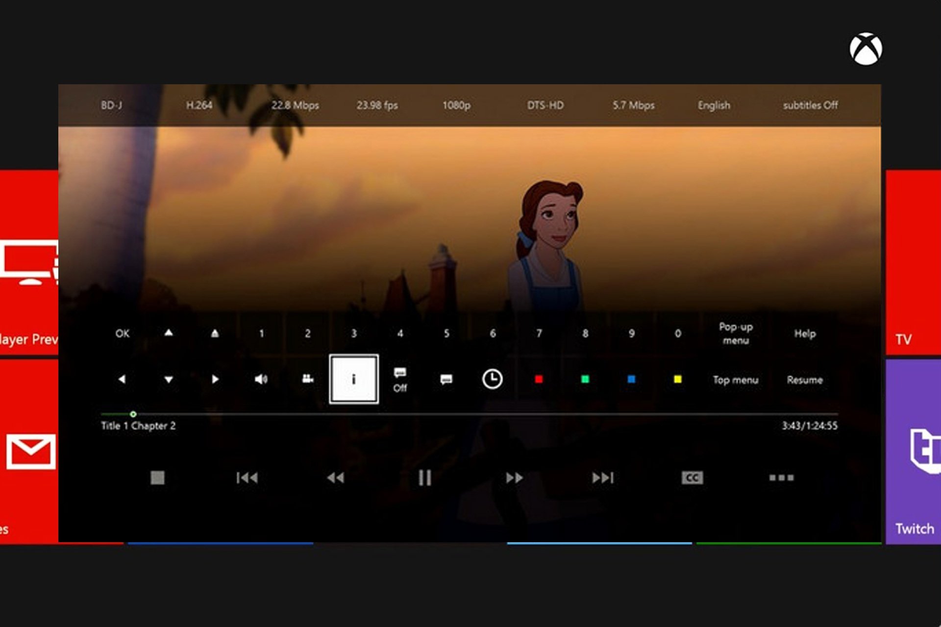 does xbox one play blu ray without internet