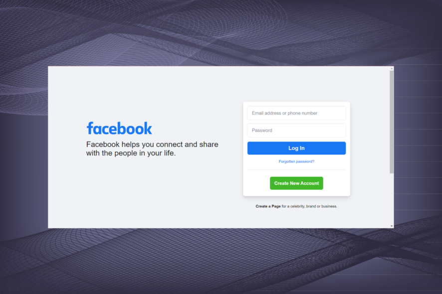 Fix facebook black screen