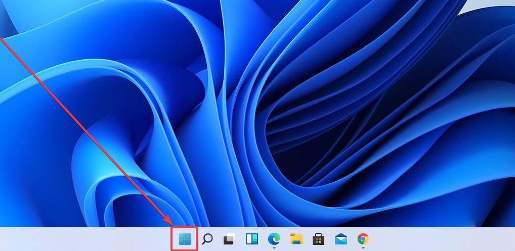 click on start menu