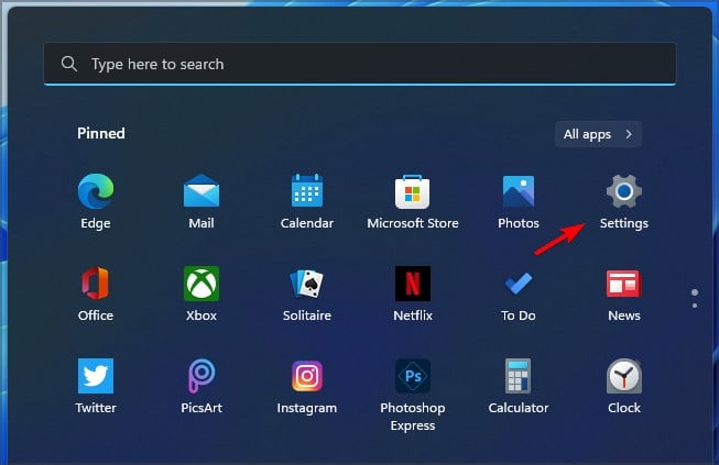 settings windows 11