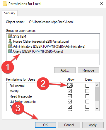 users-allow-w10 firefox stuck on now installing