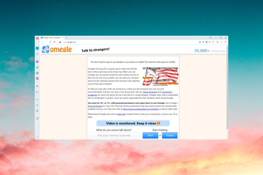 What are the Best Browsers for Omegle