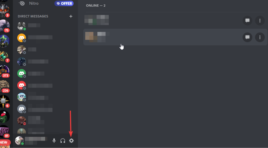 discord settings
