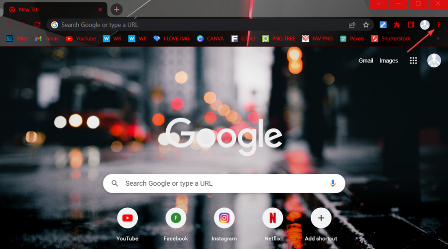 chrome options