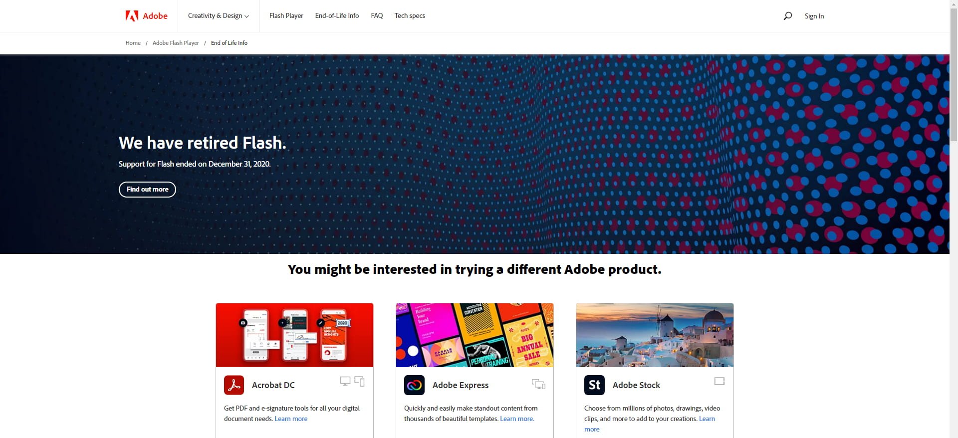 descargar adobe flash player para windows 10