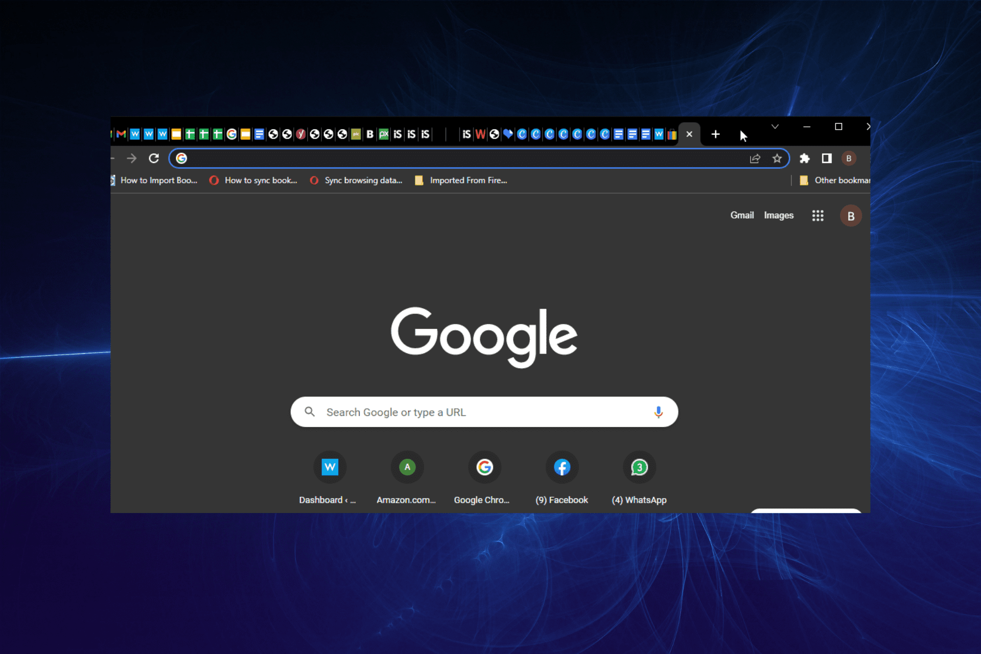 chrome closes tab tab when clicked