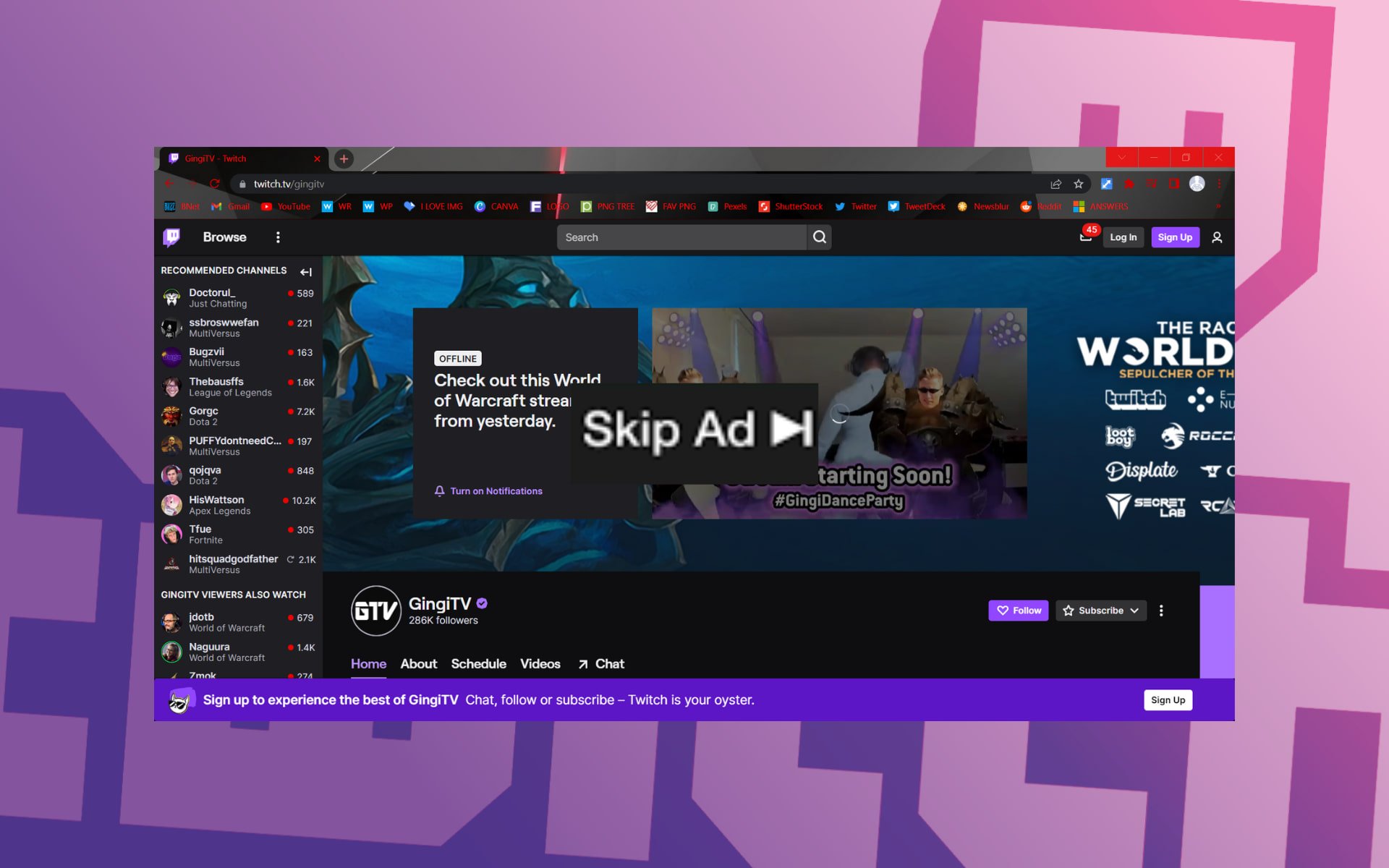 twitch ads