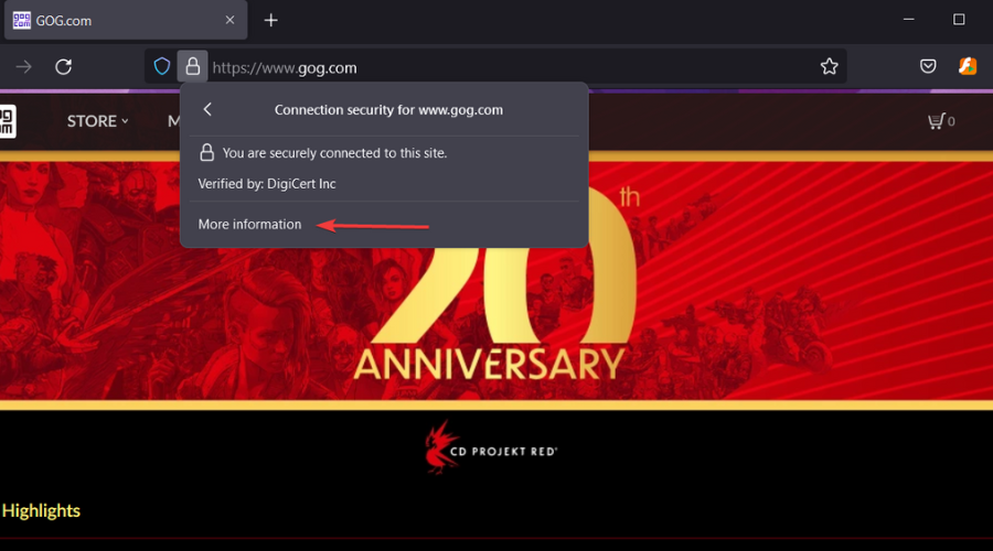 firefox certificates 2