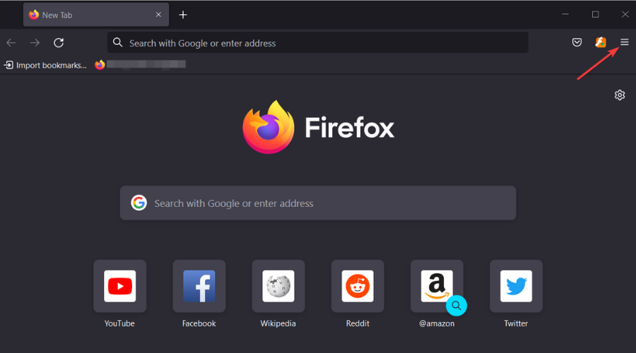 firefox options