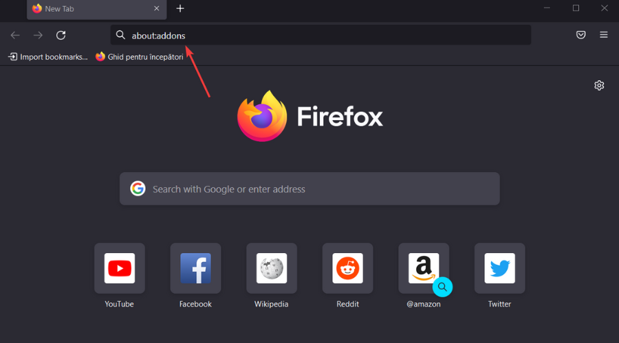 firefox about config