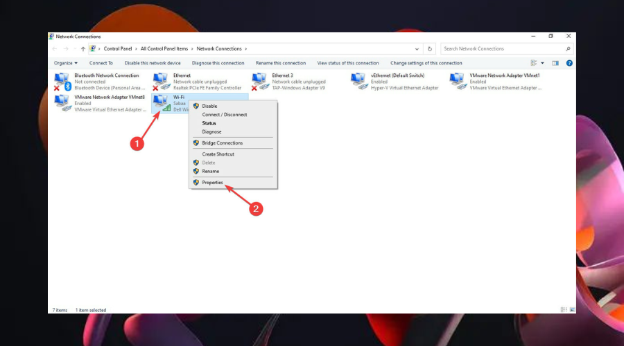 select properties