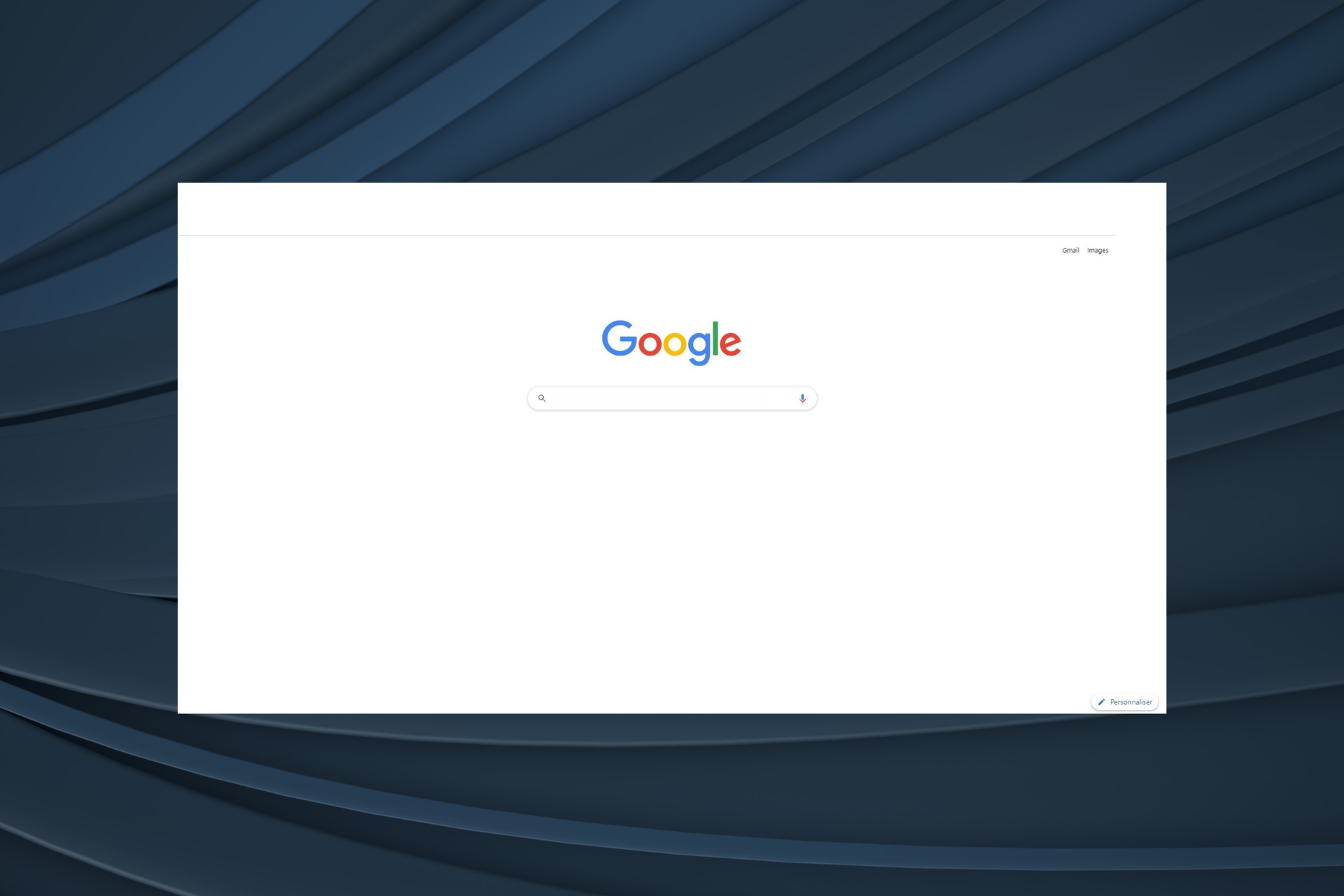 fix a missing toolbar in Google Chrome