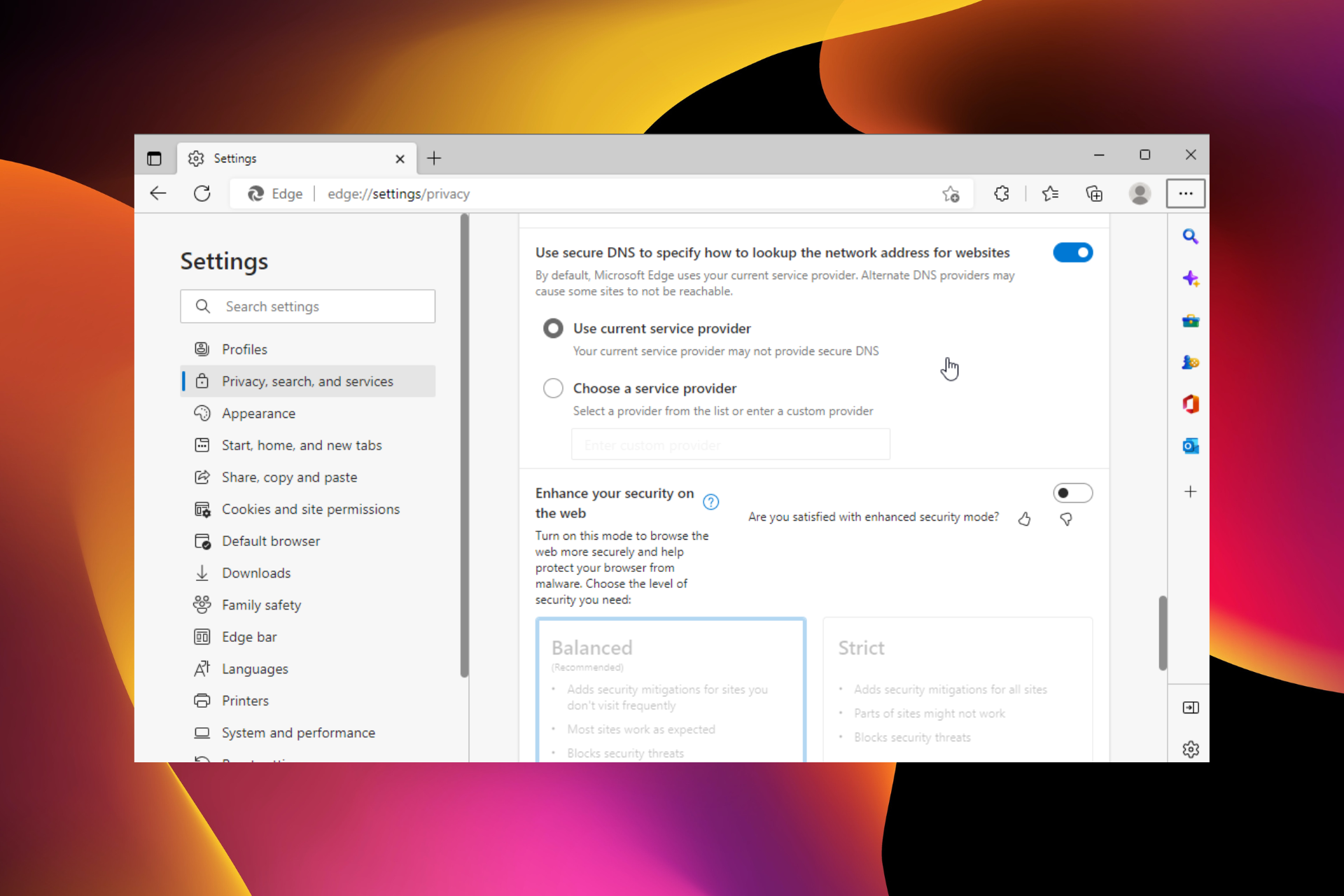 edge keeps asking for credentials