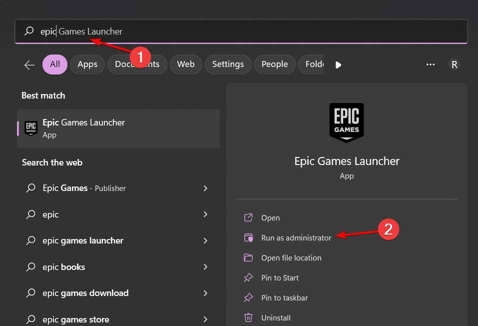 epic-games-run socket open error epic games