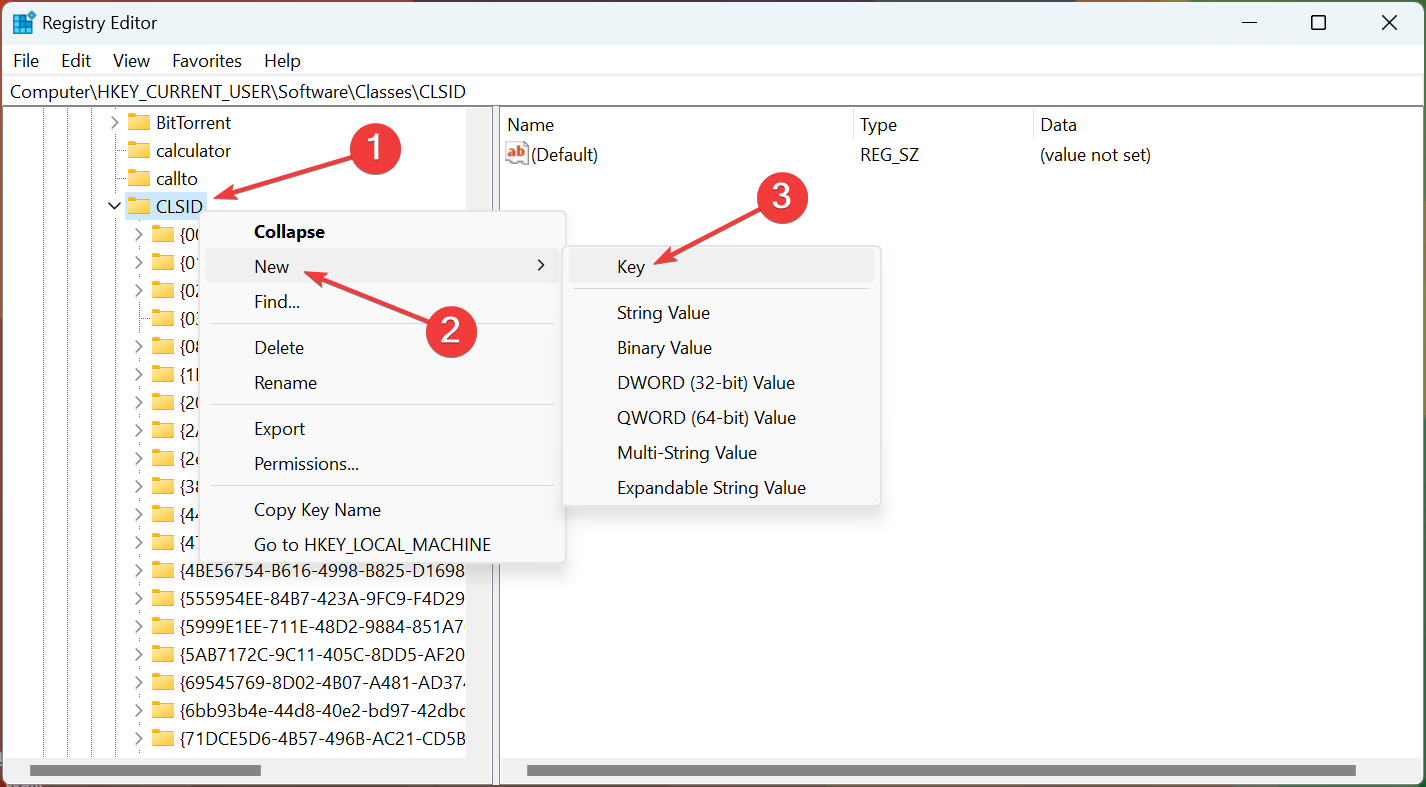 create key to make windows 11 look like windows 10