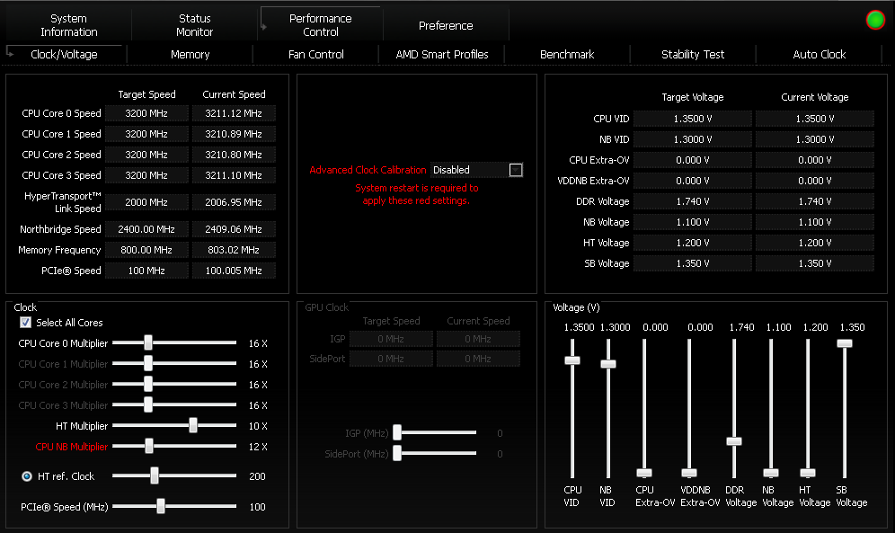 PC tuning software