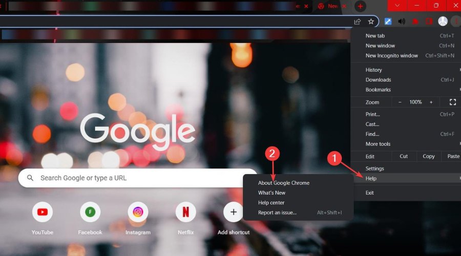 about google chrome