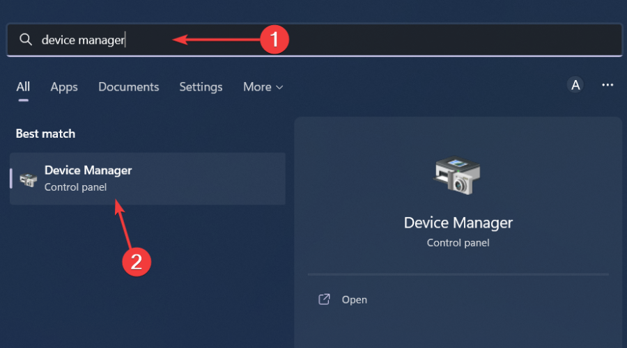 device manager