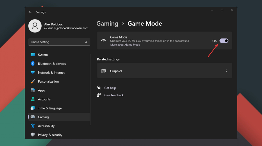 game mode