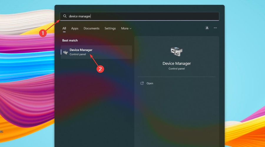 device manager