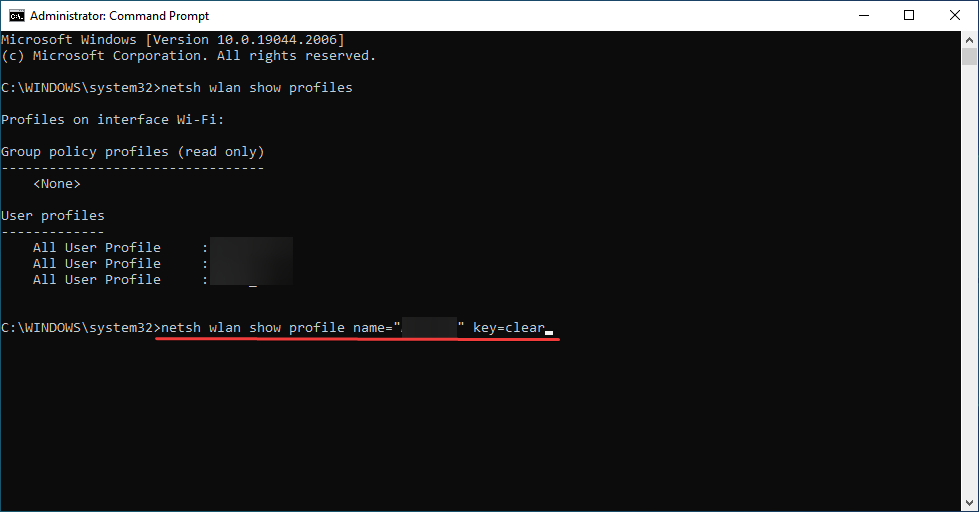 find password in Windows 10