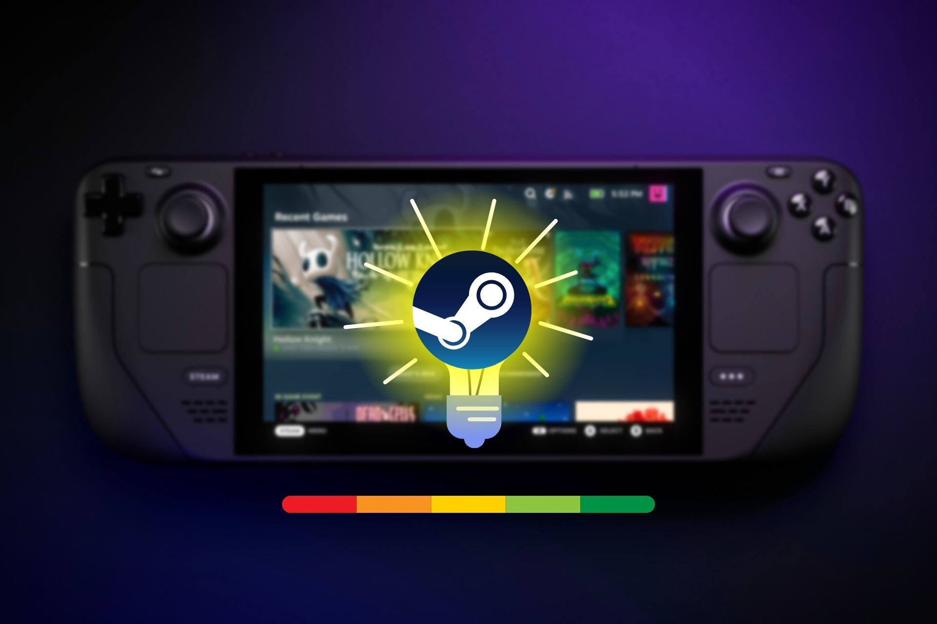How to use steam deck adaptive brightness