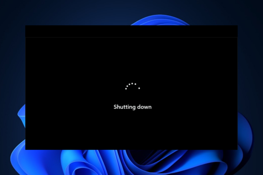 random shutdown windows 11