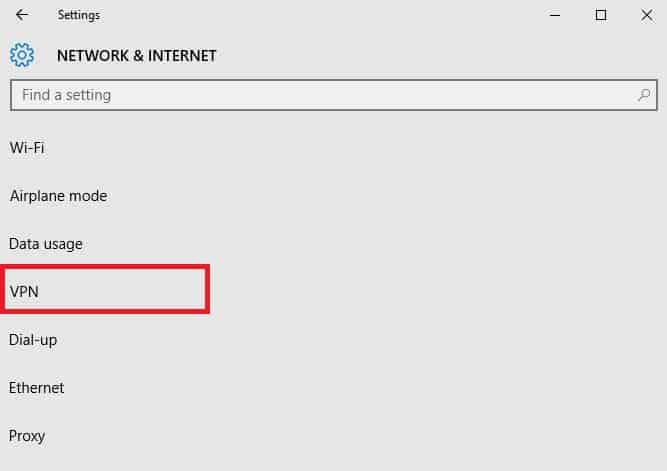 VPN not compatible windows 10