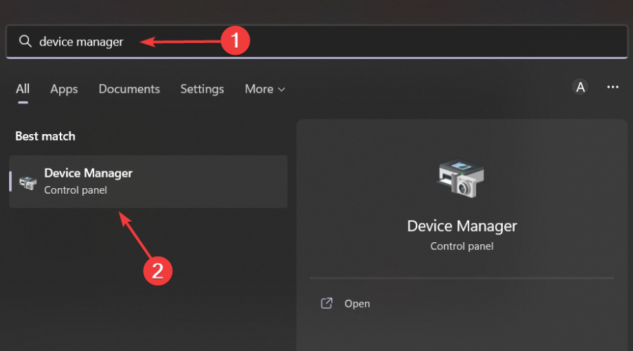 device manager